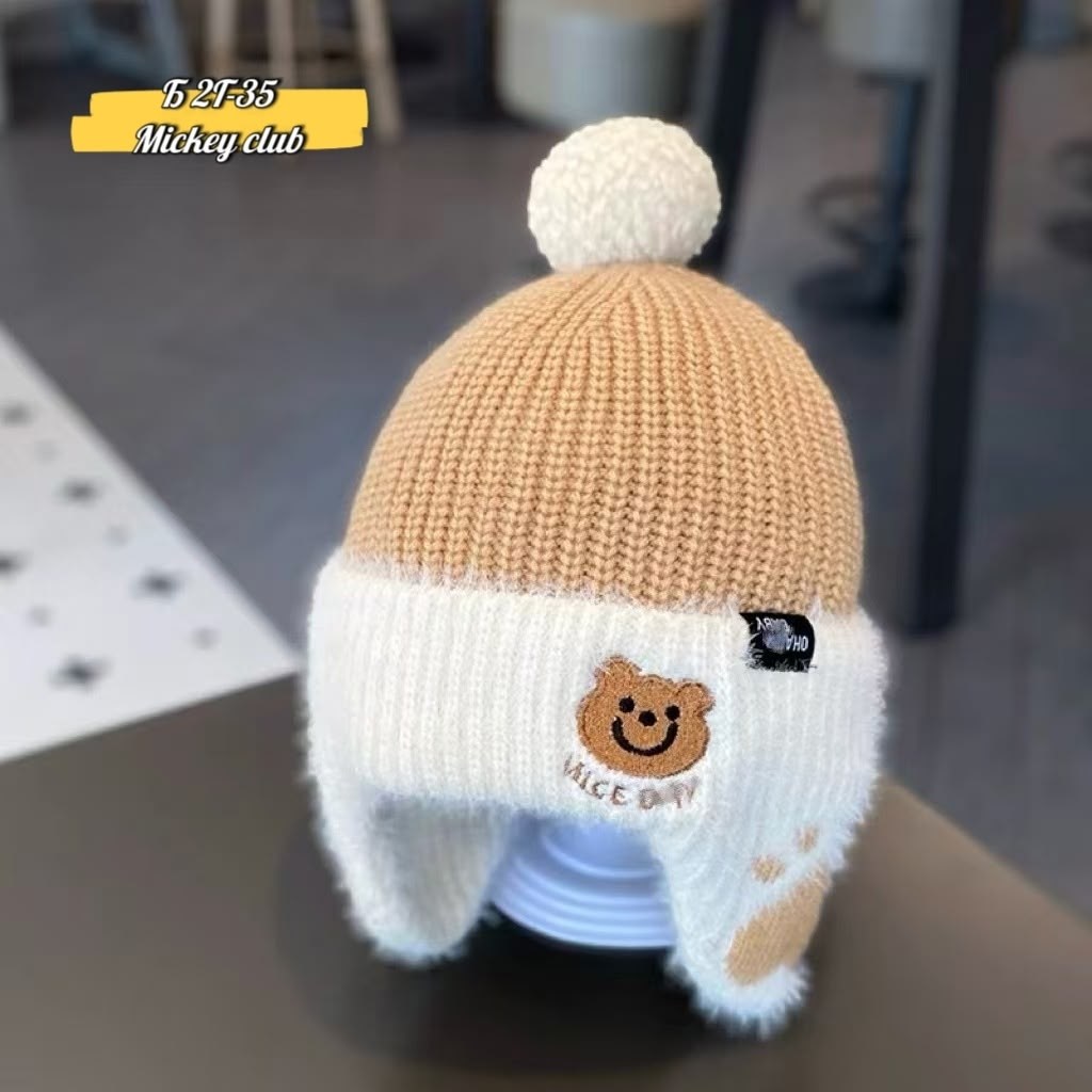 детская вязаная шапка,детская теплая вязаная шапка,детская шапка,зимняя детская шапка,зимняя шапка для мальчика