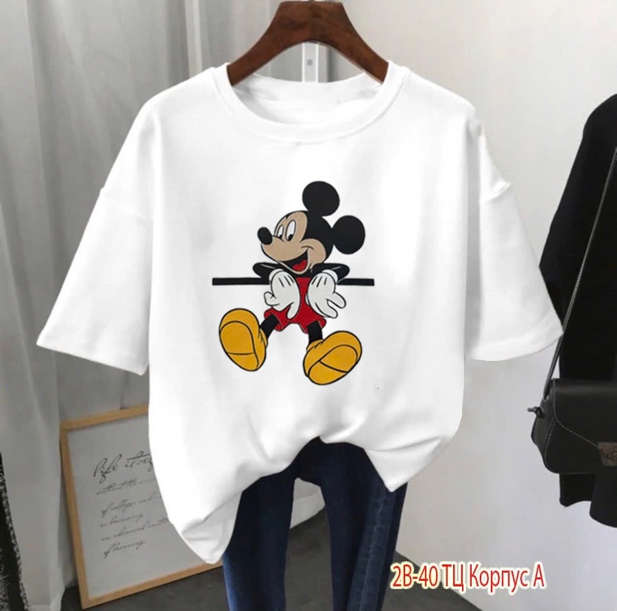 футболка оверсайз женская микки маус,футболка оверсайз,футболка оверсайз женская,футболка женская,футболки и топы