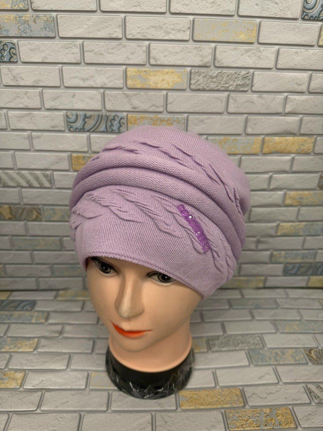 шапка трикотажная,женская трикотажная шапка,шапка женская,шапка для женщин,шапка женская на флисе