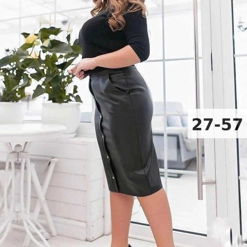 женские юбки больших размеров,юбки больших размеров,кожаная юбка больших размеров,кожаная юбка,юбка экокожа