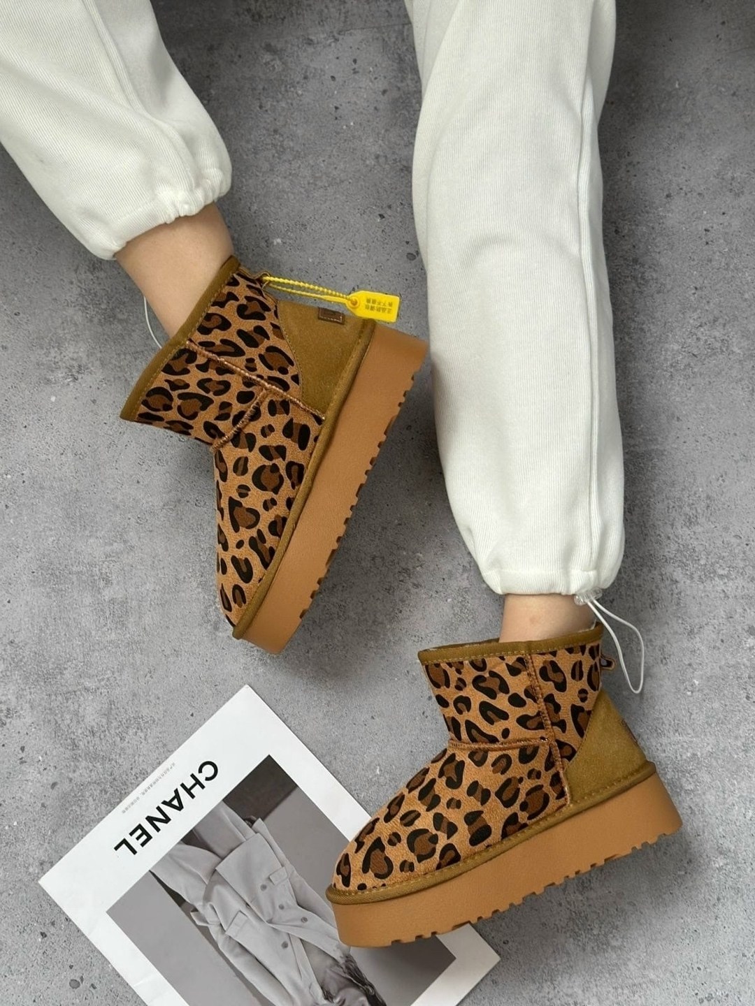 леопардовые угги женские короткие shoe world 264220472,леопардовые угги,угги женские,угги короткие на платформе vinroom 265140099,угги