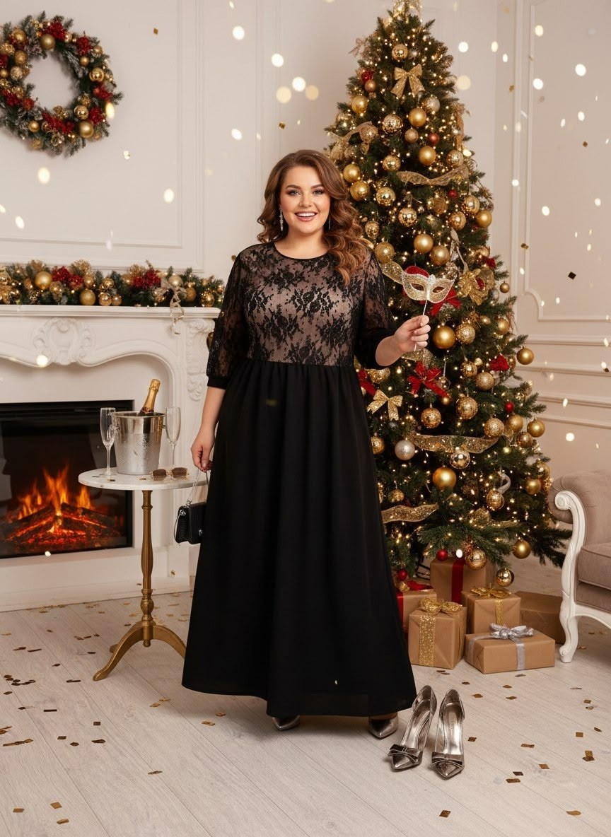 девушка,анастасия каунова,новогодние фотосессии,вечерние костюмы,платье новый год