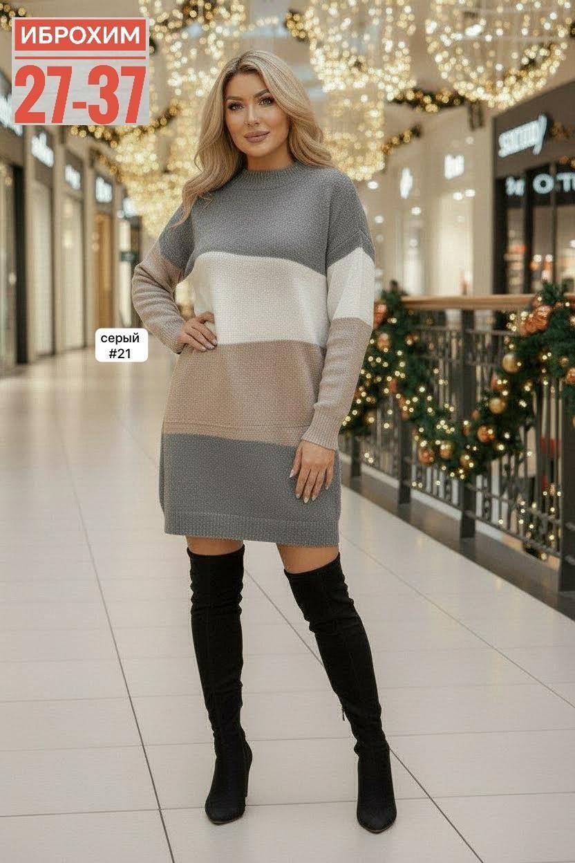 платье-свитер,вязаное платье свитер,трикотажное платье женское,трикотажное платье,платье женская