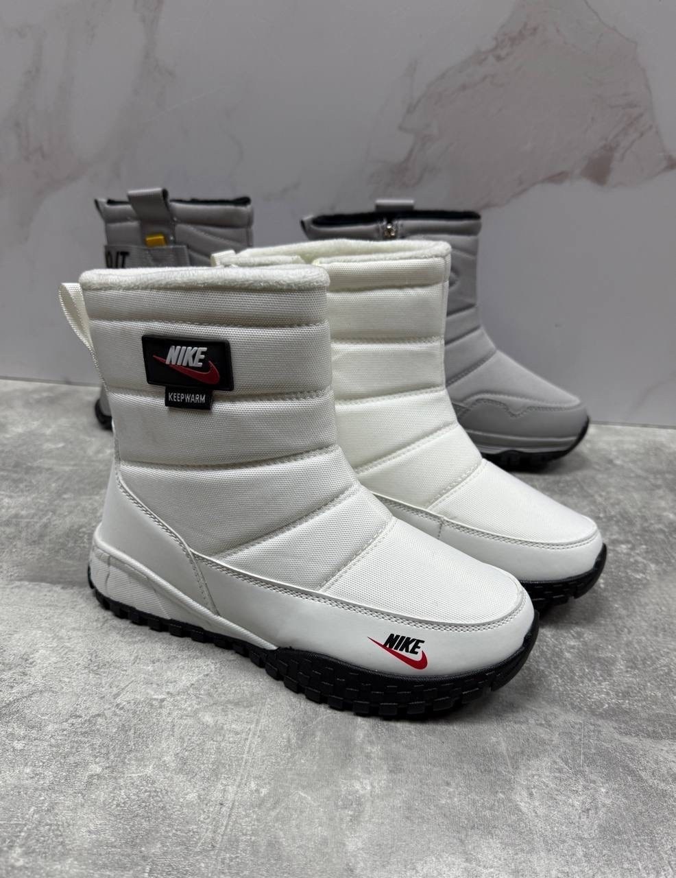 дутики сапоги мужские на меху женские nike,зимние сапоги nike цвет белый,зимние сапоги nike,дутики nike,дутики nike мужские зимние высокие с мехом