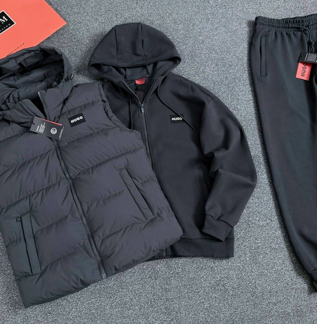 спортивный костюм hugo boss,мужской спортивный костюм тройка hugo boss,мужской спортивный костюм,спортивный костюм hugo,спортивный костюм