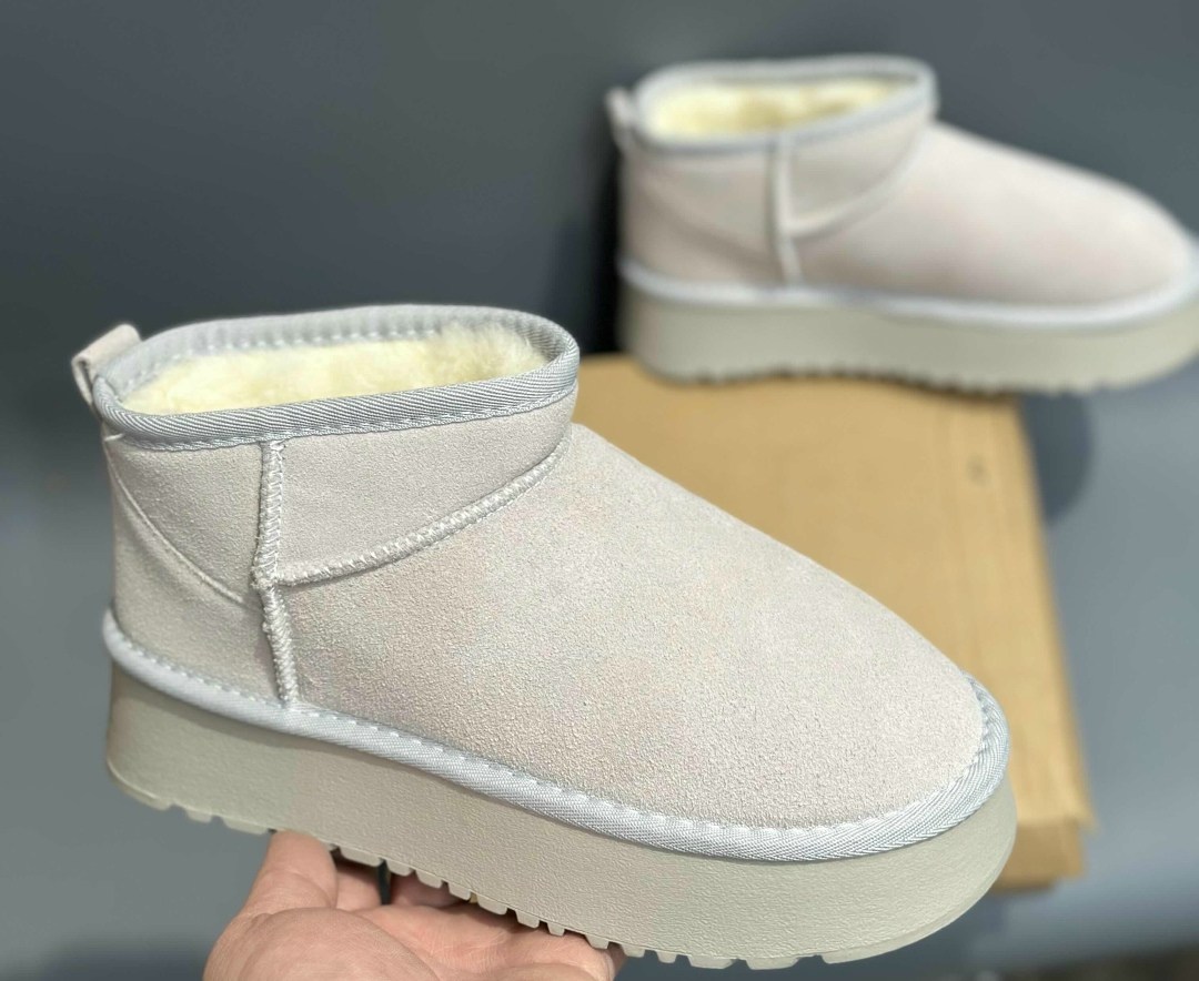 угги зимние короткие на толстой подошве na moda,женские угги зимние,угги женские,угги ugg зимние с мехом короткие на платформе,угги зимние замш moda for life