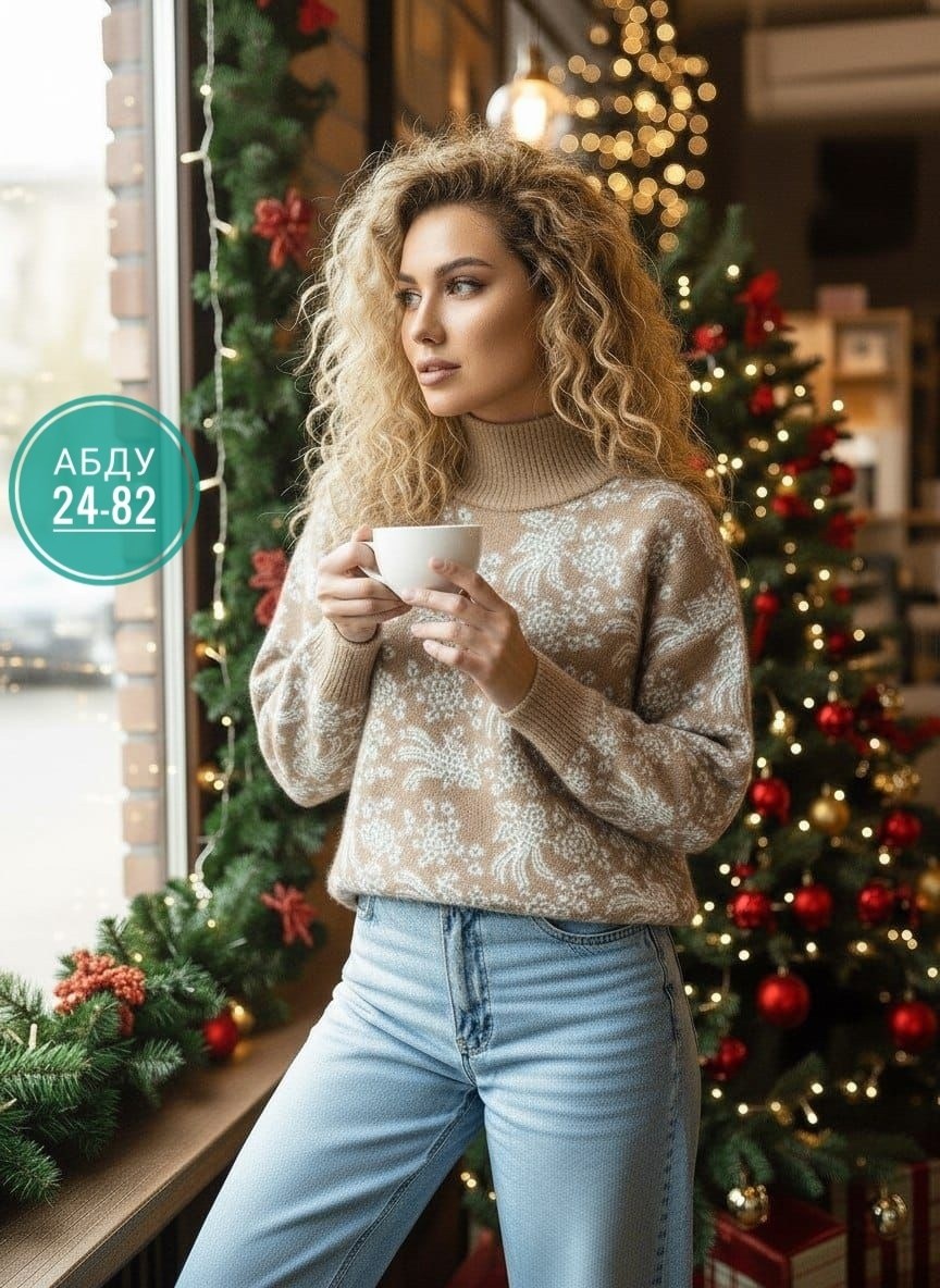 свитер вязаный женский,свитер,вязаный теплый свитер,джемпера женские,свитер с орнаментом