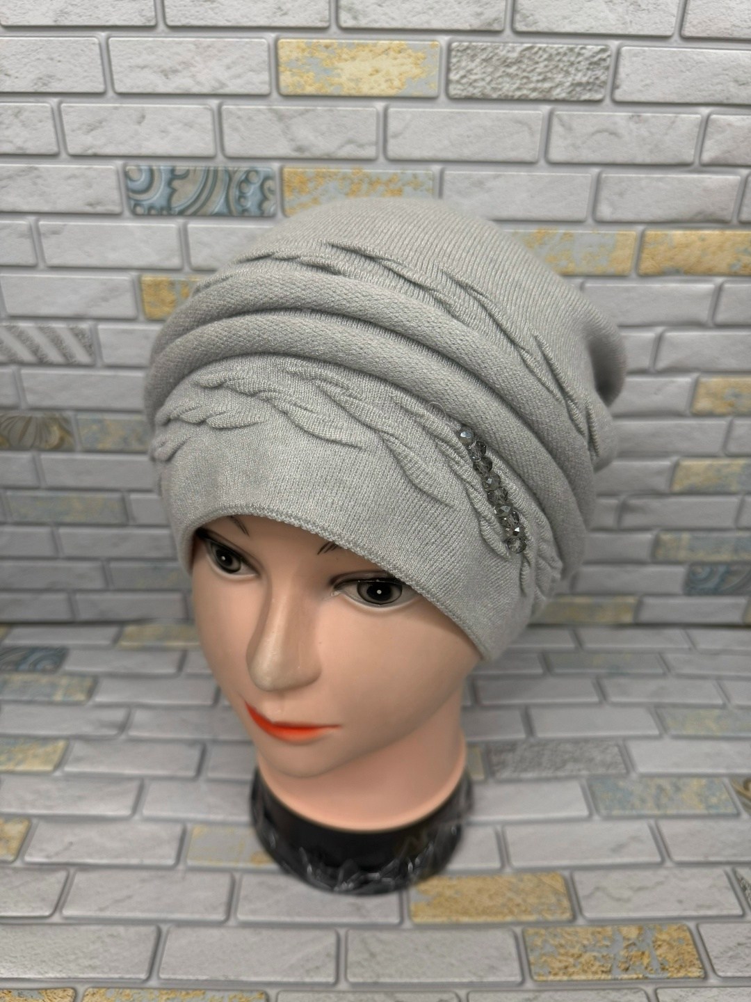 шапка трикотажная,женская трикотажная шапка,шапка женская,шапка для женщин,шапка женская на флисе