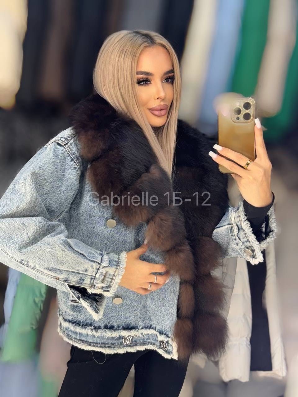 джинсовая куртка с мехом песца,джинсовка с мехом песца,женская джинсовая куртка с мехом песца,куртка с натуральным мехом,джинсовая куртка с мехом