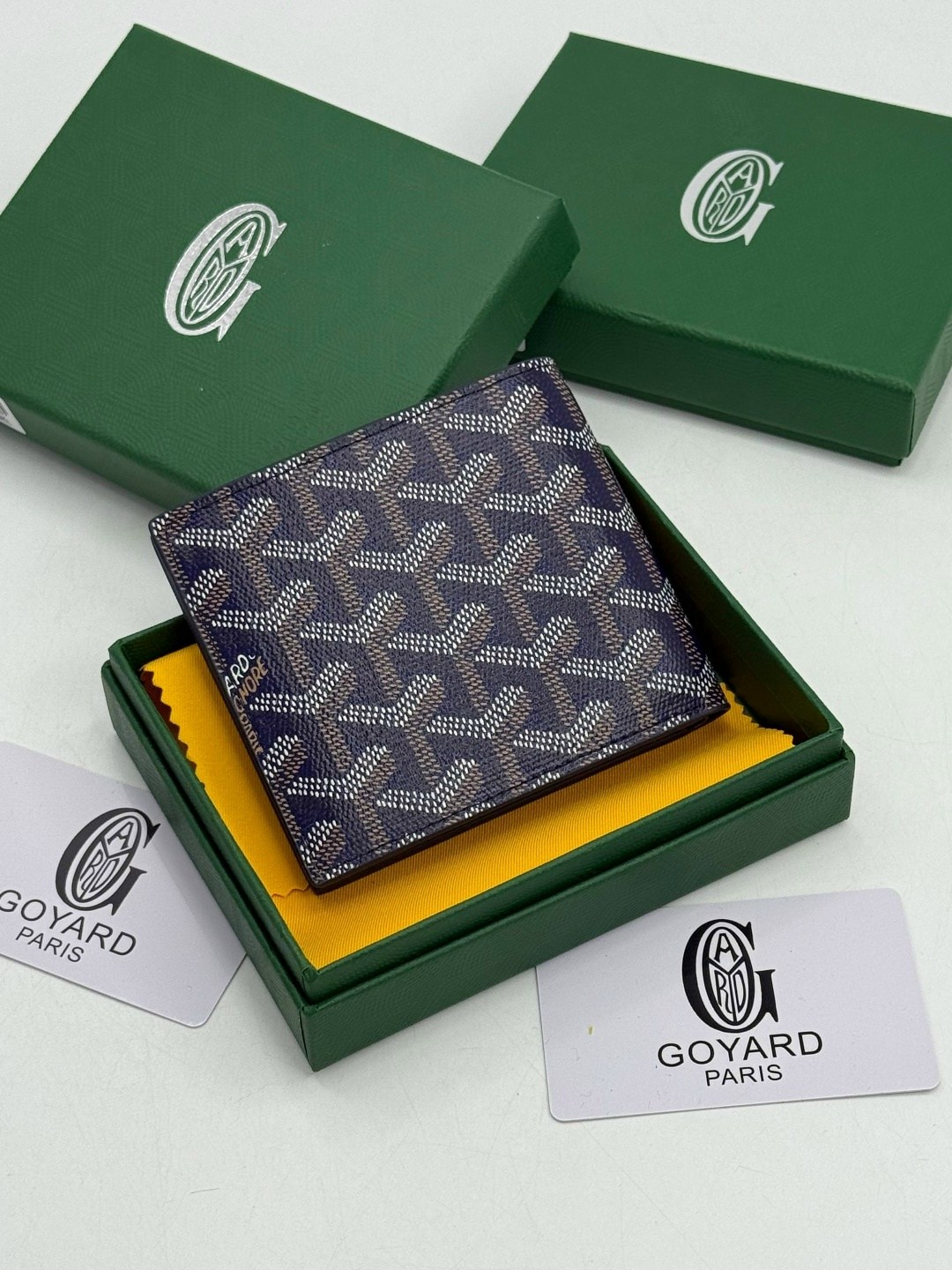 кошелек goyard,goyard wallet,картхолдер goyard,кошелек визитница,кошелек из натуральной кожи портмоне