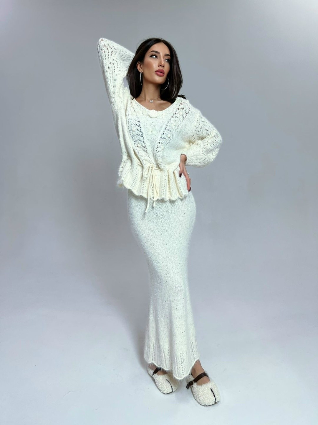 вязаные костюмы,костюм с юбкой вязаный,костюмчик,костюм с юбкой,женский костюм