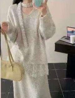 трикотажные костюмы,костюм с брюками,костюм брючный белый,вязаные костюмы,трикотажный брючный костюм белый