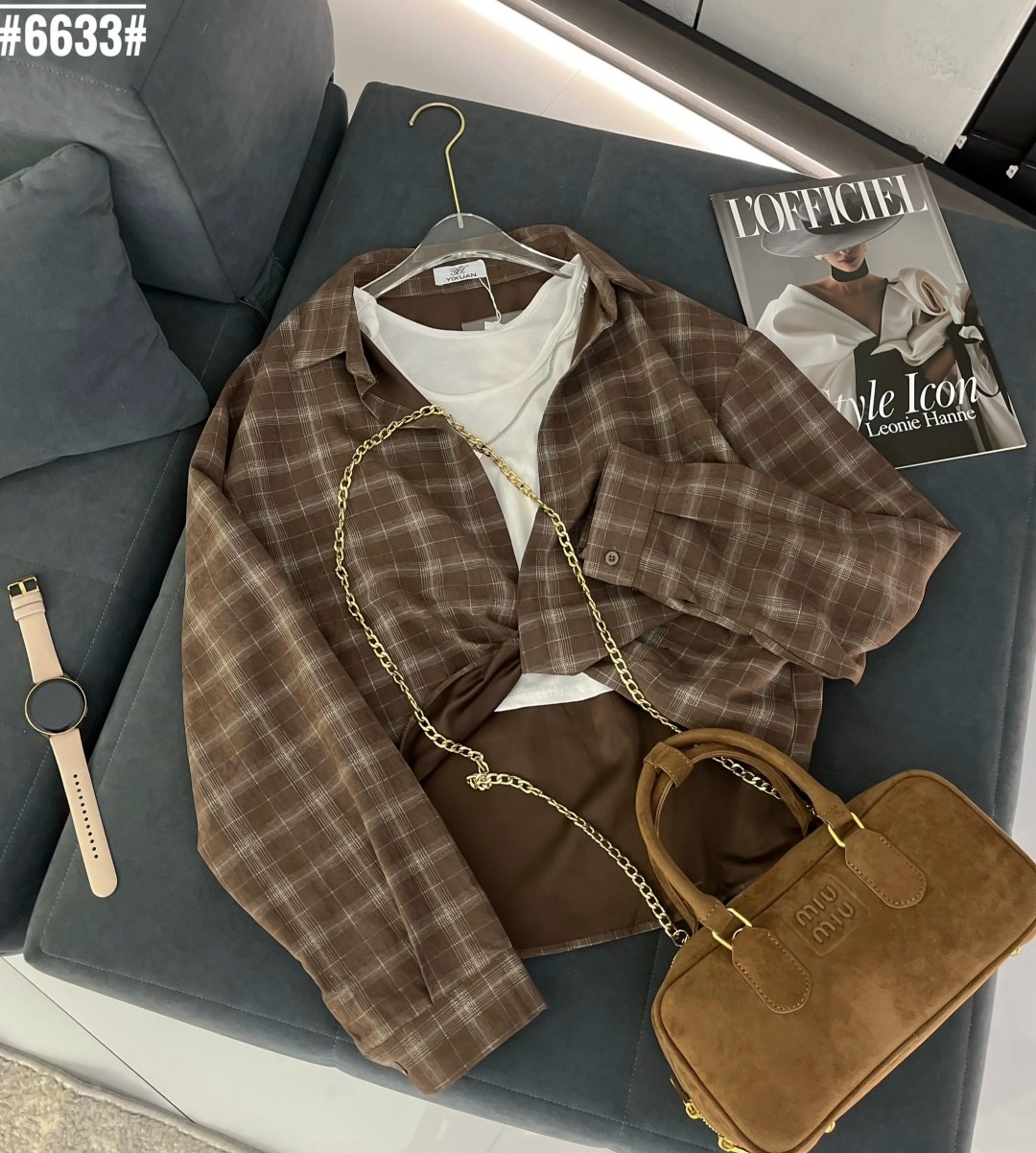 рубашка в клетку с майкой beststyle,рубашка в клетку dej 369033302,рубашка в клетку,женская рубашка в клетку,рубашка в клетку оверсайз удлиненная