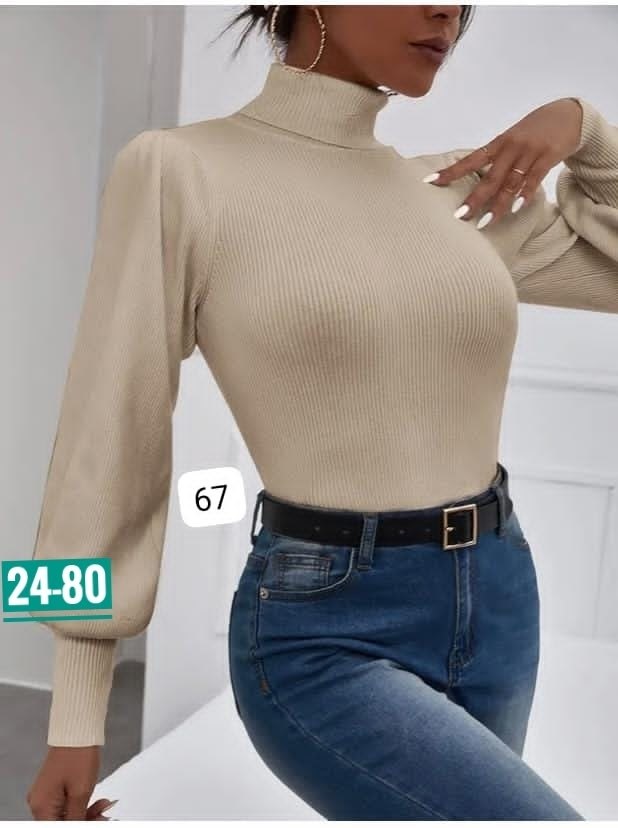 водолазка женская,джемпер водолазка женская,женская кофта,водолазка с пышными рукавами,базовая кофта