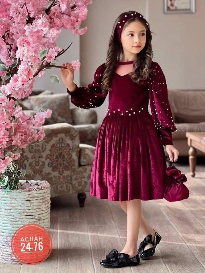 платье детская,бархатное платье для девочки,платье для девочки велюровое,детское платье из бархата,платье велюр для девочки