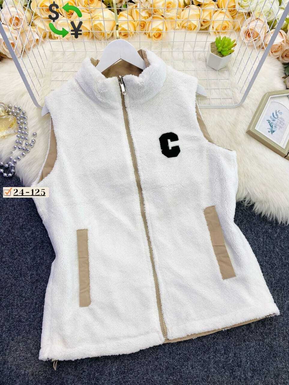 жилетка женская,жилетка двухсторонняя,двухсторонняя жилетка женская,жилет двусторонний,жилет женский