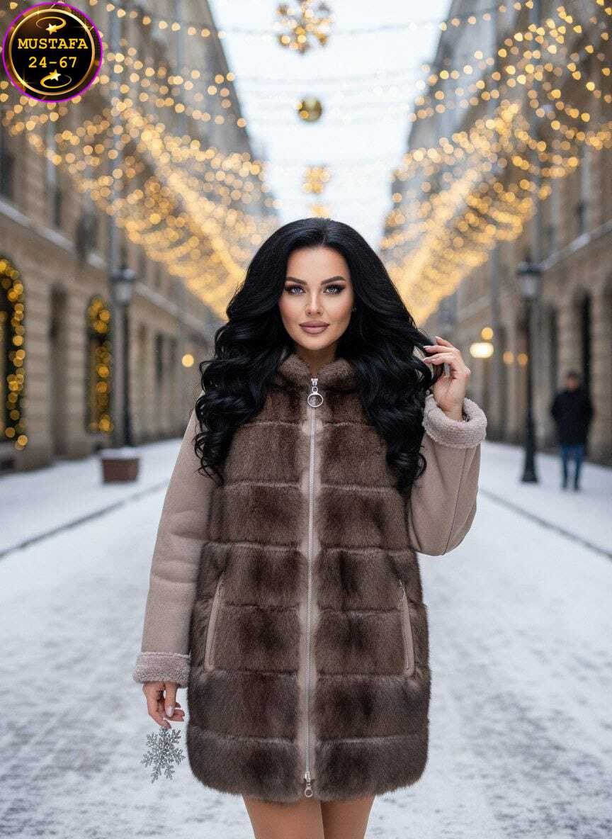 дубленка женская,дубленка двухсторонняя,двусторонние женские дублёнки,дубленка женская из натурального меха овчины крашенный капюшон,дубленка двусторонняя