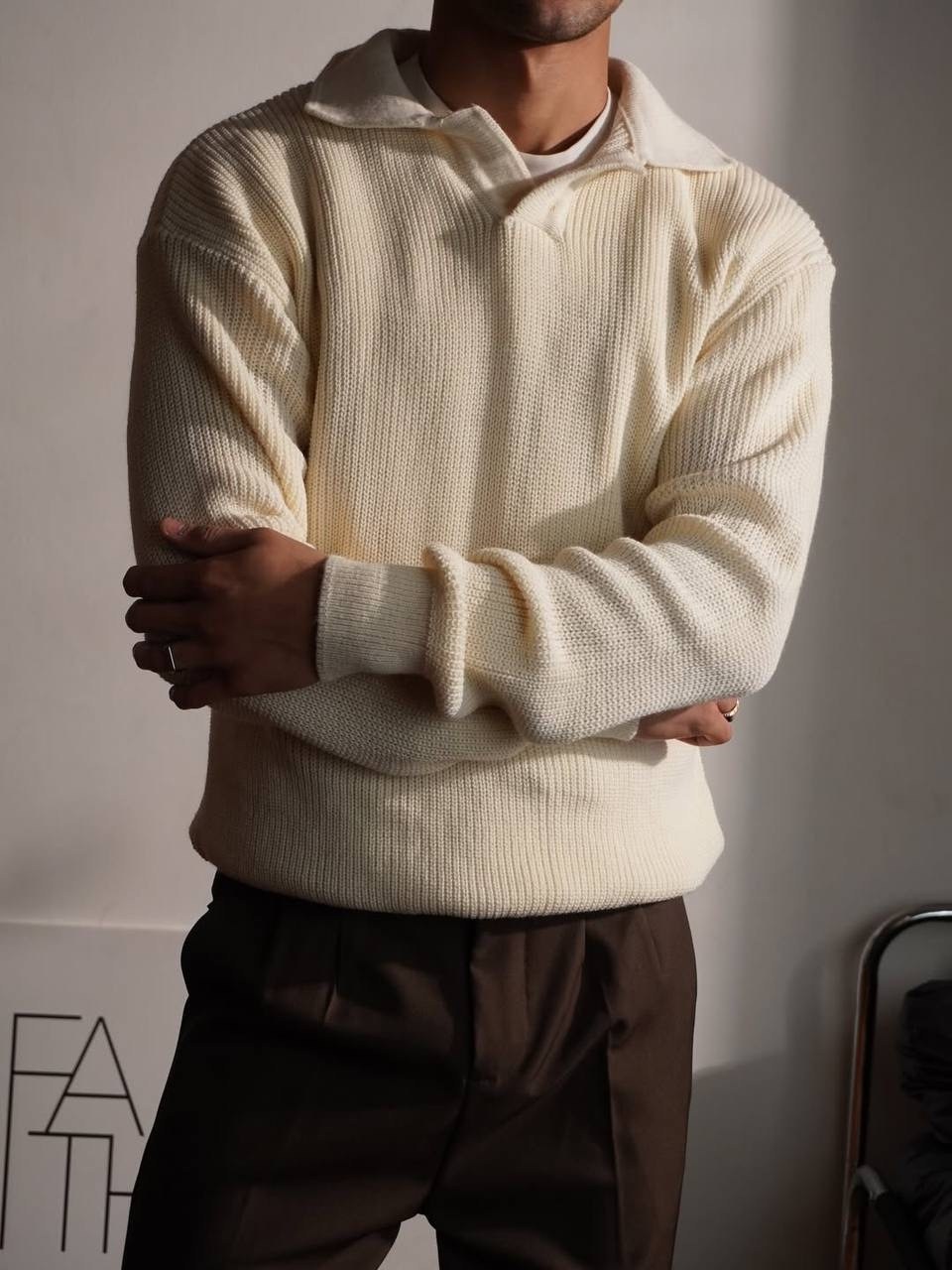 свитер с воротником,мужской свитер,свитер с воротником поло,мужская кофта,свитер поло