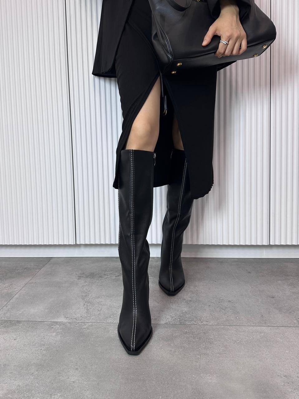 ,женские сапоги,женские высокие сапоги из натуральной кожи,женские сапоги до колена,сапоги высокие