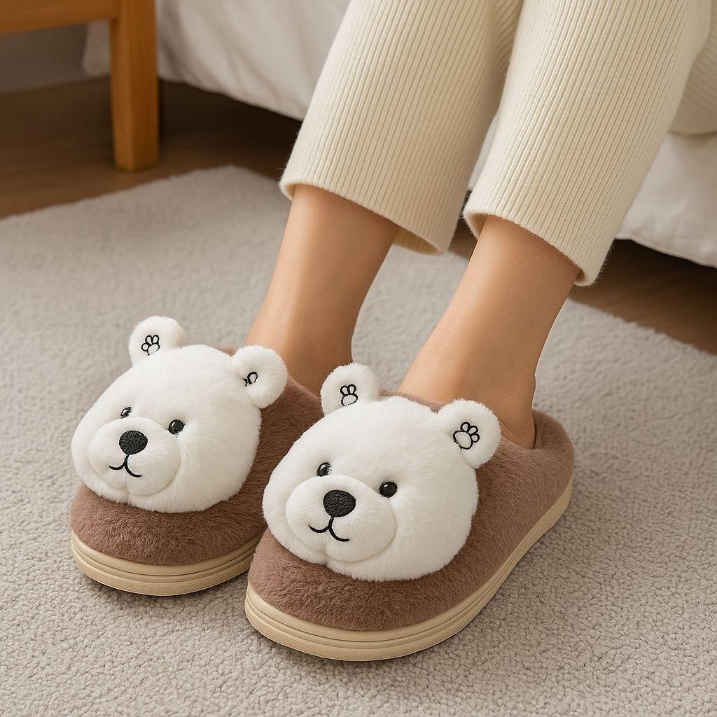тапки мишки,теплые тапочки,плюшевые тапочки,домашние тапочки,тапочки мишки