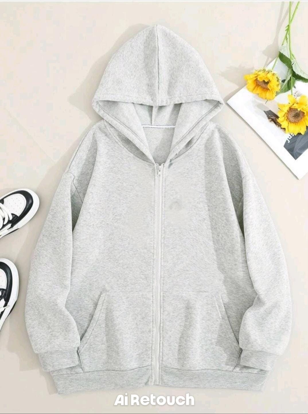 серая зип худи оверсайз с начесом,зип худи на молнии оверсайз,толстовка оверсайз с молнией,зип худи оверсайз с начесом на молнии,худи зипка оверсайз с капюшоном без начеса stussy