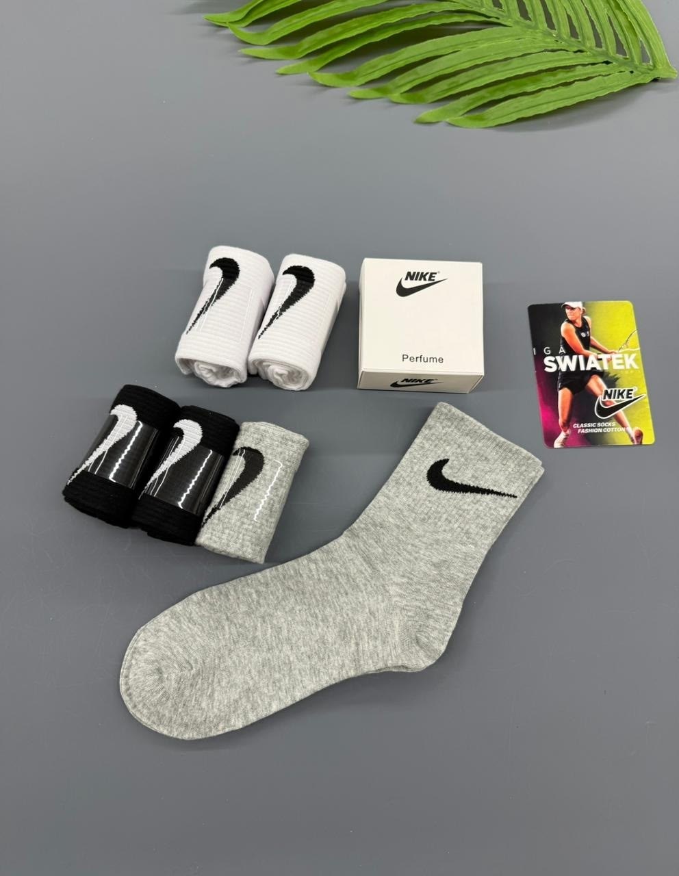носки найк длинные набор 6 пар,носки nike разноцветные подарочный набор с духами,носки с парфюмом в коробке 6 шт nike,носки nike ароматизированные набор 6 пар ayseven,набор спортивных подарочных носко
