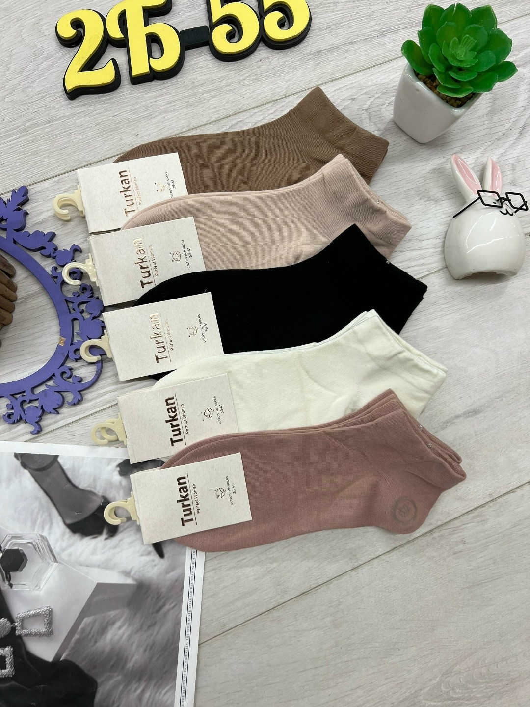 носки turkan женские 10 пар,носки женские 10 пар,носки короткие женские,носки женские р. 37-41 (5 пар) арт. 1485372,носки женские