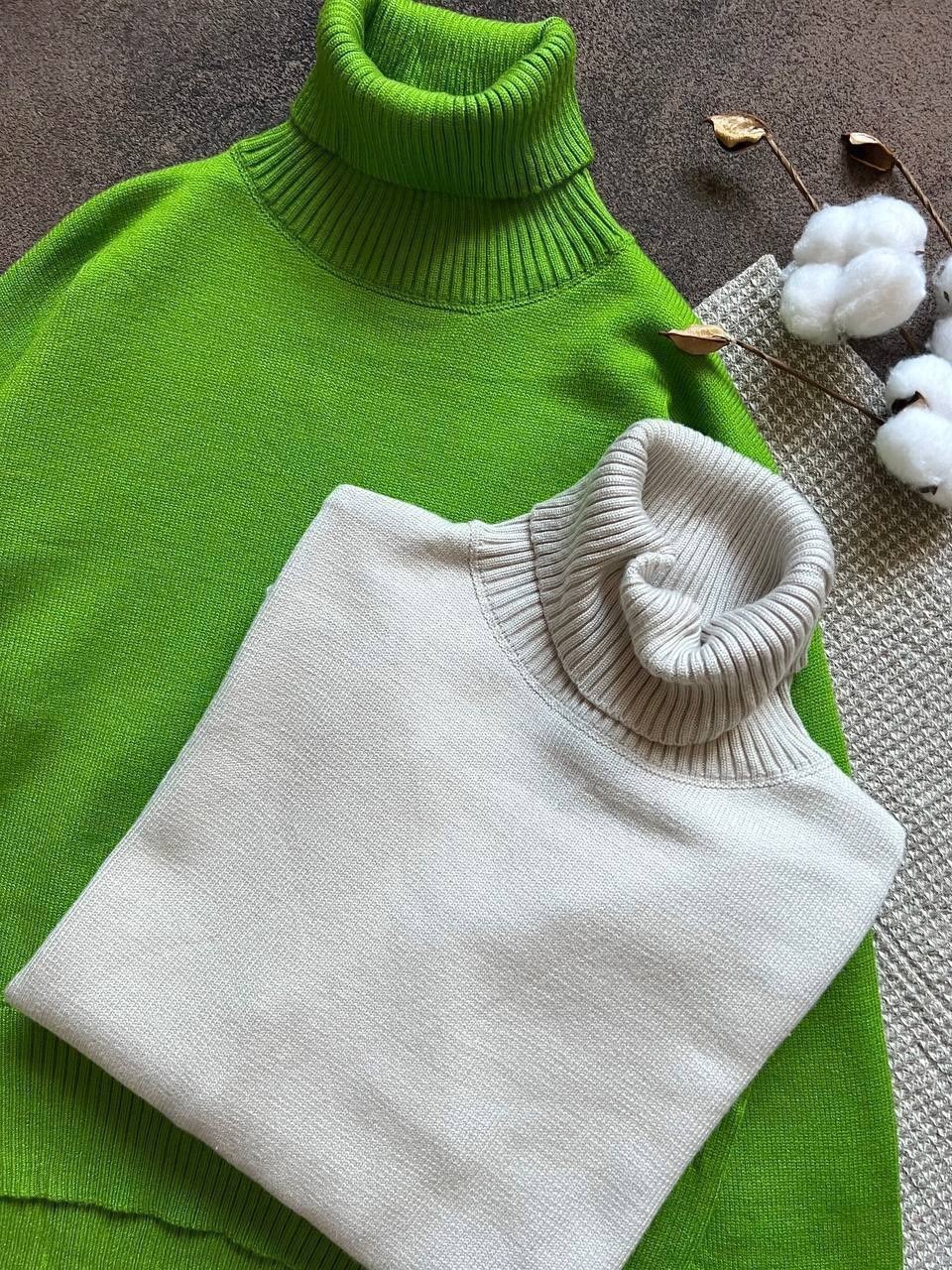 свитер с высоким воротом,свитер женский белый,свитера женские,свитер,свитер удлиненная