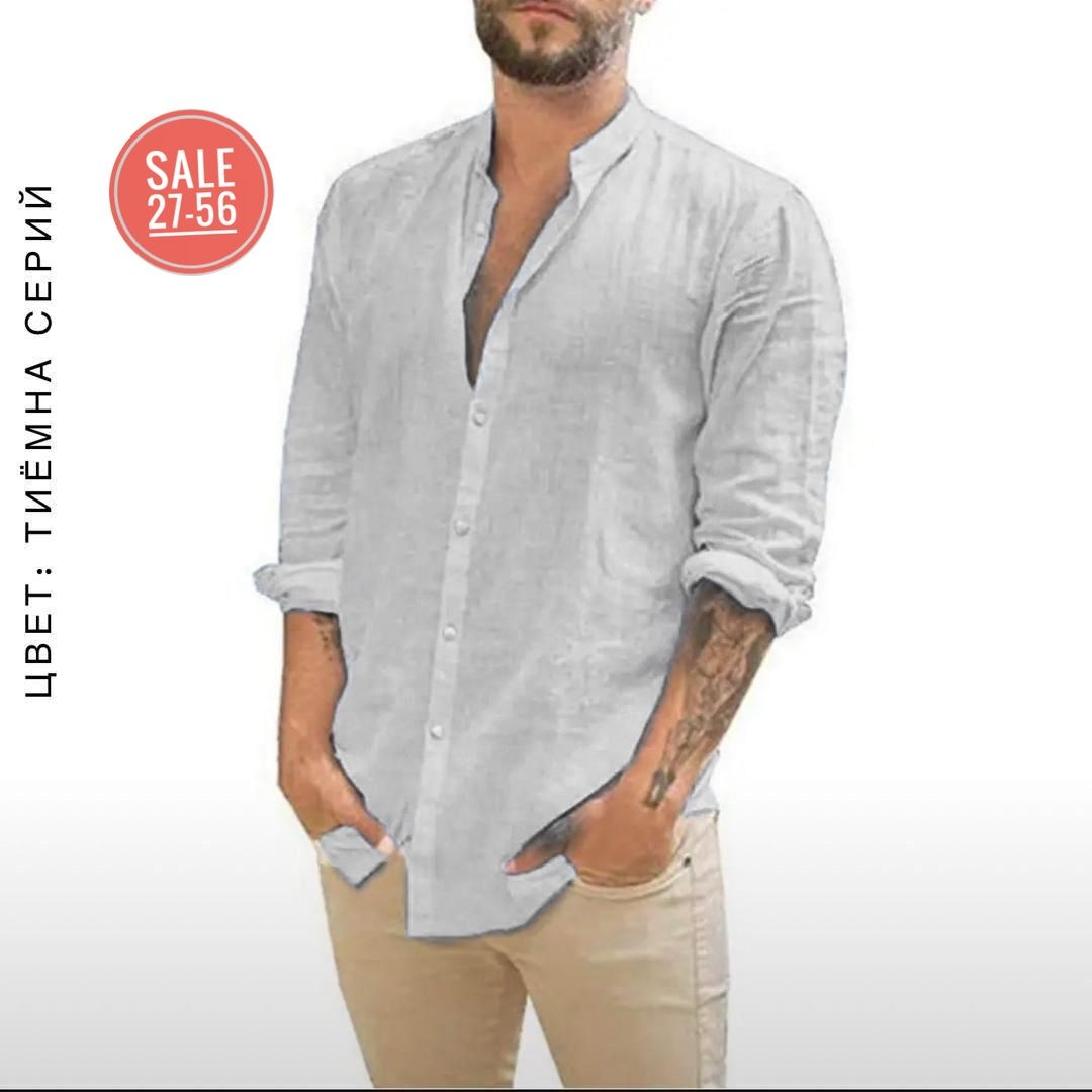 рубашка мужская льняная,рубашка мужская с длинными рукавами,мужская повседневная хлопковая льняная рубашка,мужская повседневная рубашка,мужская хлопковая рубашка