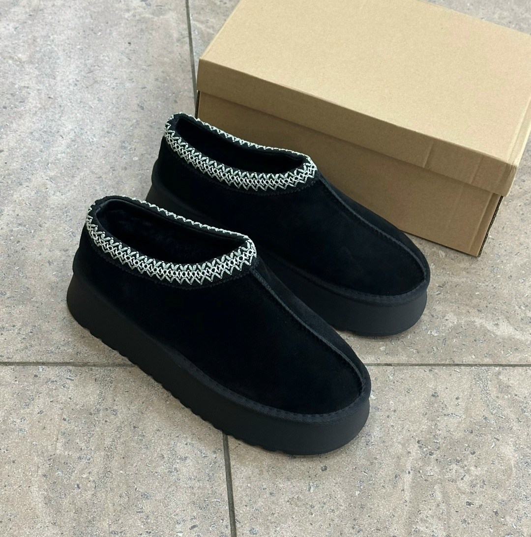 ,угги-мокасины замшевые натуральные зимние черные размер 36,женские угги,модные угги,женская