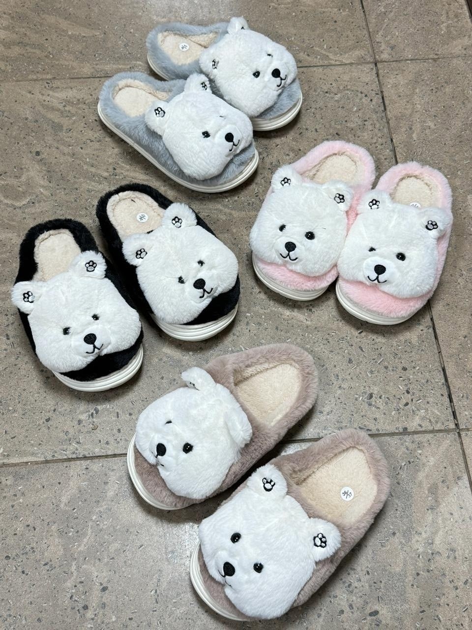 тапочки домашние,домашние плюшевые тапочки,плюшевые тапочки,,тапочки панда