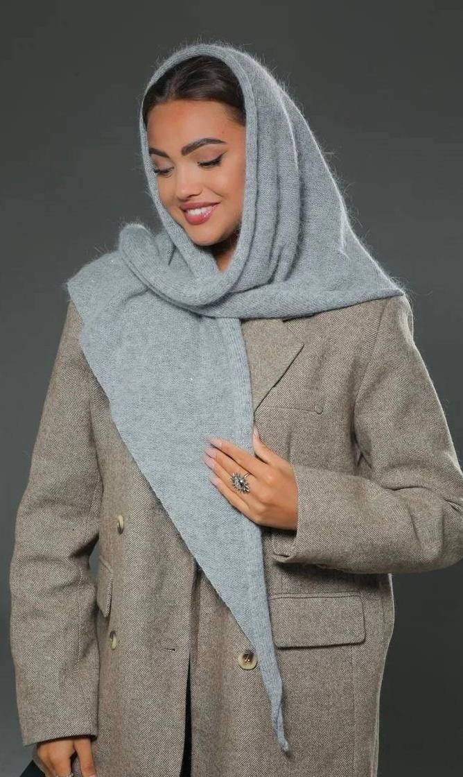 косынка из ангоры,шарф женские,мусульманские шарфы,шарф шарфы,платки шарф