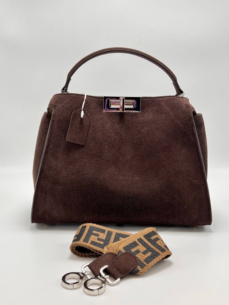 fendi сумка,замшевая сумка,сумка fendi фенди хит продаж новинка замша,фенди сумка замшевая,женская сумка fendi пурпур замша