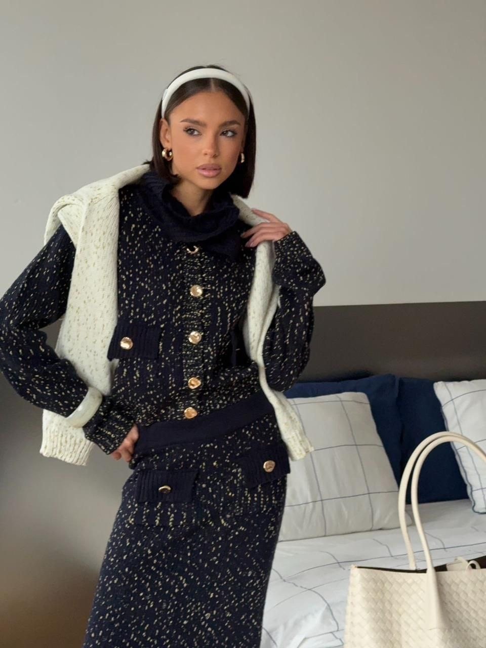 твидовые костюмы,мода стиль,трикотажное платье,стильные наряды