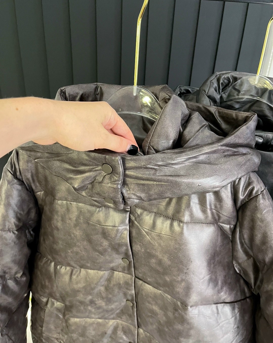 кожаный пуховик,куртка пуховик,куртка женская,женский кожаный пуховик,куртка женская зимняя экокожа варёнка