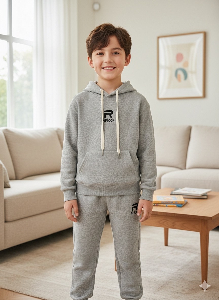 толстовка для мальчиков,костюм из футера для мальчика,спортивный костюм с брюками и худи fabrimo,толстовка для детей,серая толстовка
