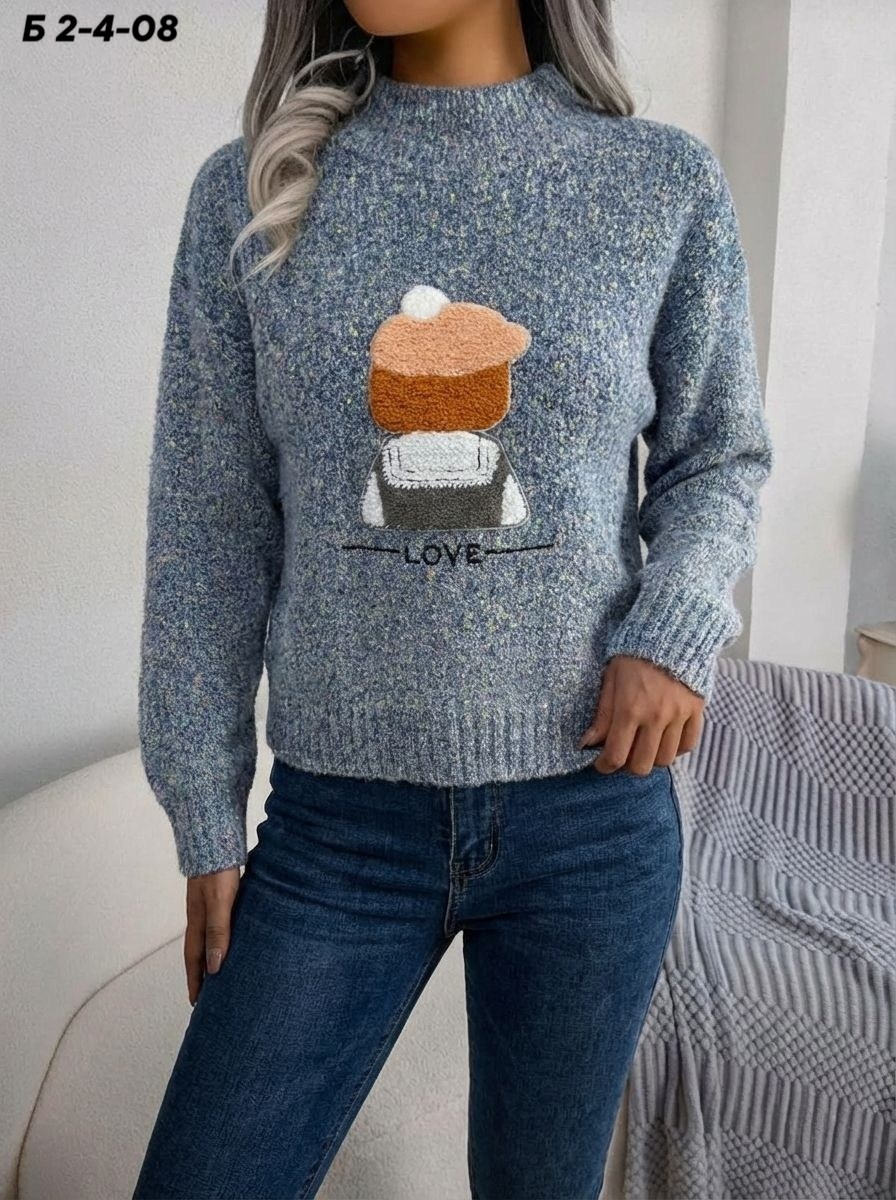 свитера женские,свитер,свитера вязаные,модные свитера,джемпер с принтом