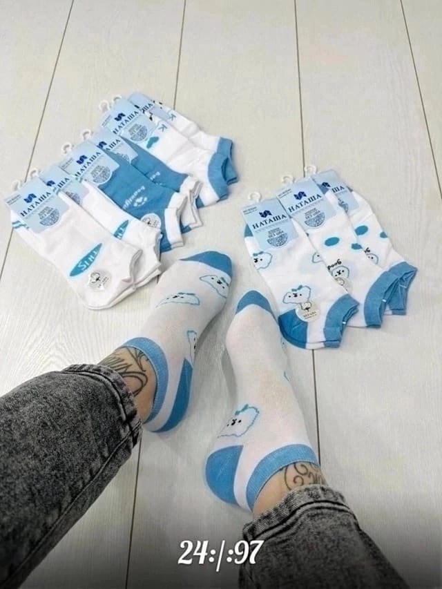 женские носки,носки женские 10 пар,женские носочки,носки короткие женские,носки цветные