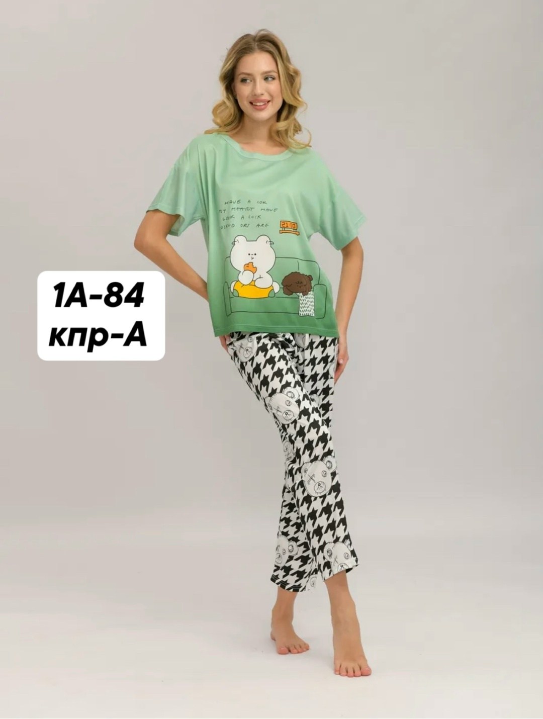 пижама одежда для дома,пижама женская с брюками,пижама женская тройка,комплект пижама,женская пижама из хлопка с бриджами  46 размер