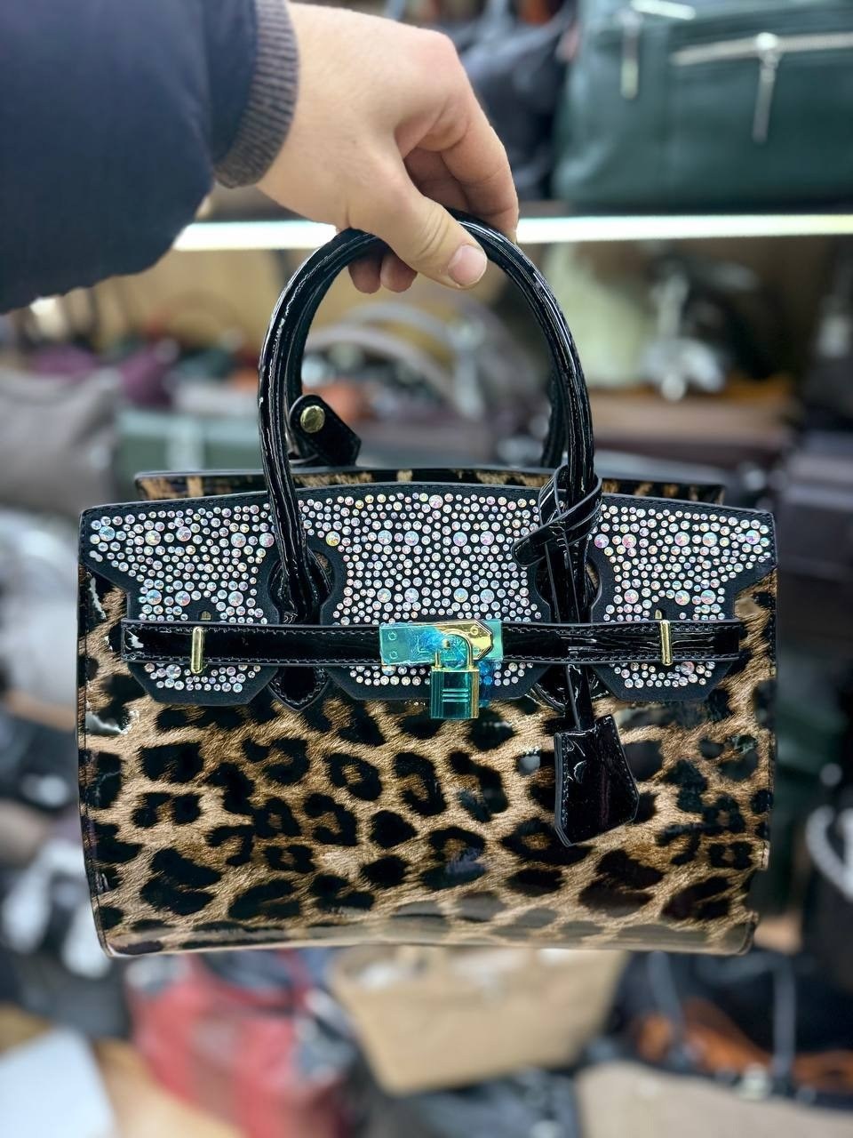 модная женская сумка с леопардовым принтом aidrani,сумка леопардовая,сумки модные,сумка,брендовая сумка женская