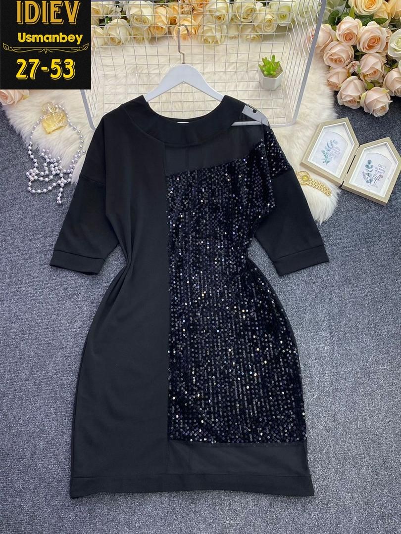 платье женское с пайетками,женское платье больших размеров,платье нарядное,вечернее платье,платье женские