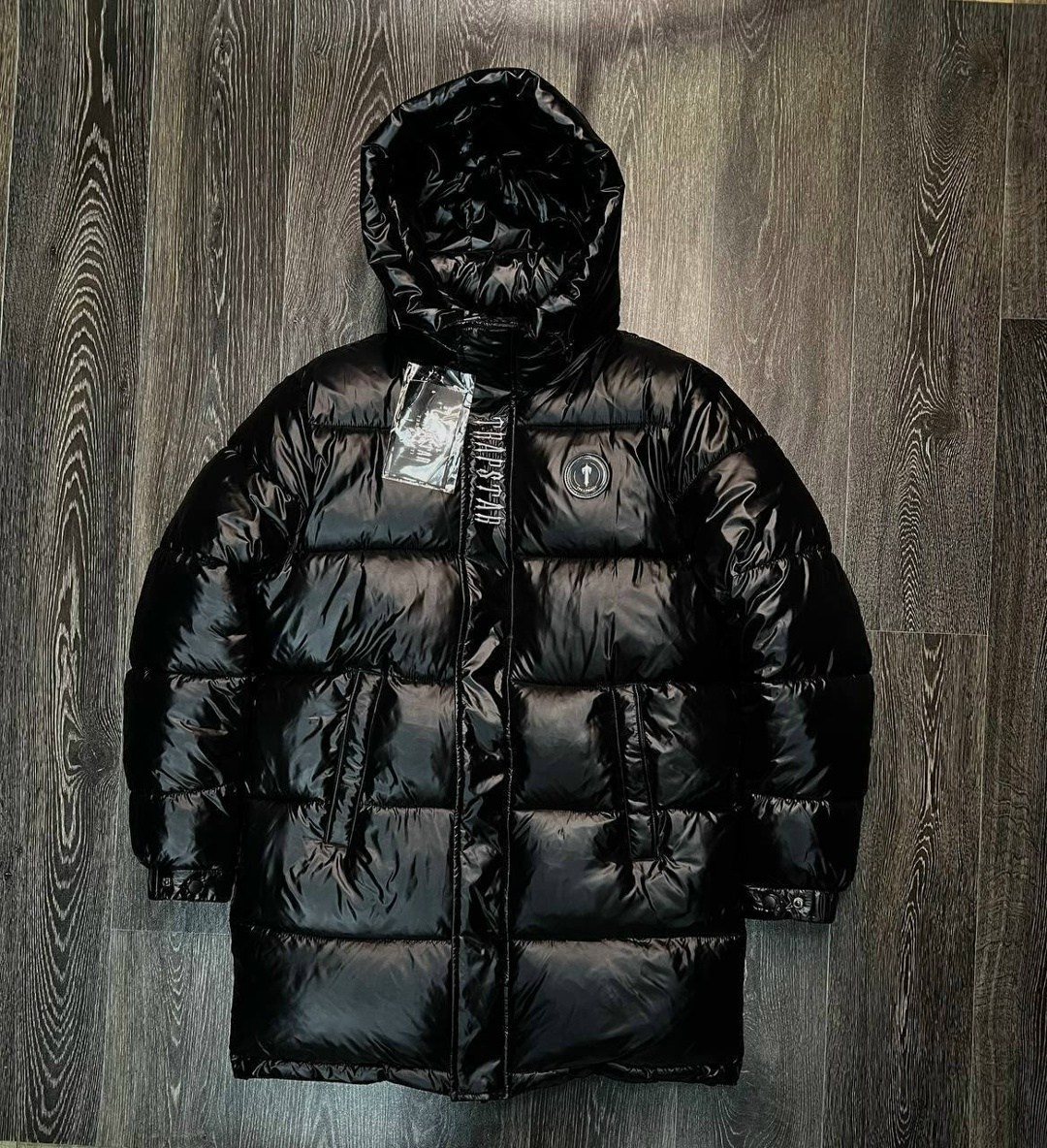 мужская зимняя куртка,пуховик глянцевый trap star,пуховик trapstar,пуховик,пуховик мужской зимний