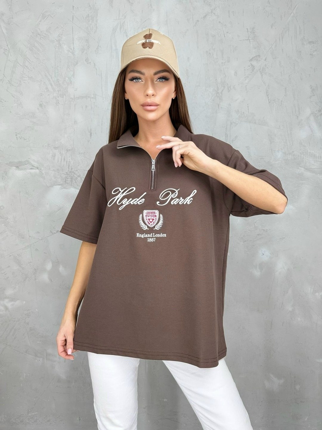 женская футболка,футболка оверсайз с,футболка с замком,женская футболка поло,футболка