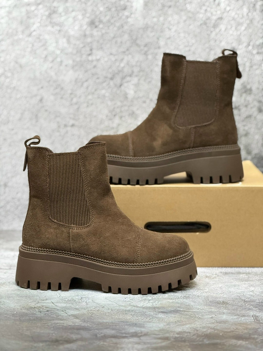 ,ботинки челси,замшевые ботинки,женские ботинки челси,ботинки челси reversal размер 37 зеленый хаки коричневый