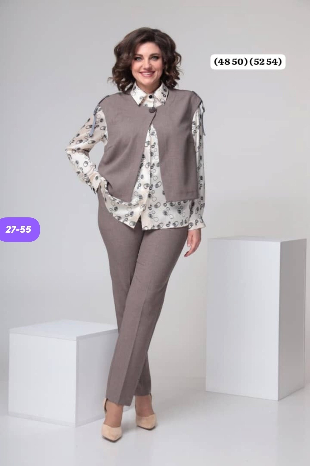 костюм брючный комплект,женские костюмы брючные,брючный комплект,брючный костюм с жилетом на большой размер,брючный костюм для полных женщин на торжество