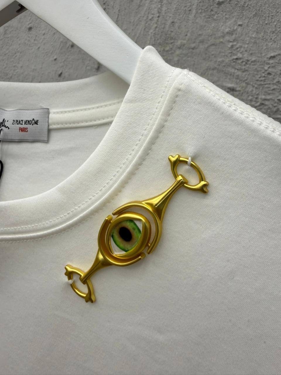 футболка женская с,футболки и топы,футболка стильная,белая футболка луи витон