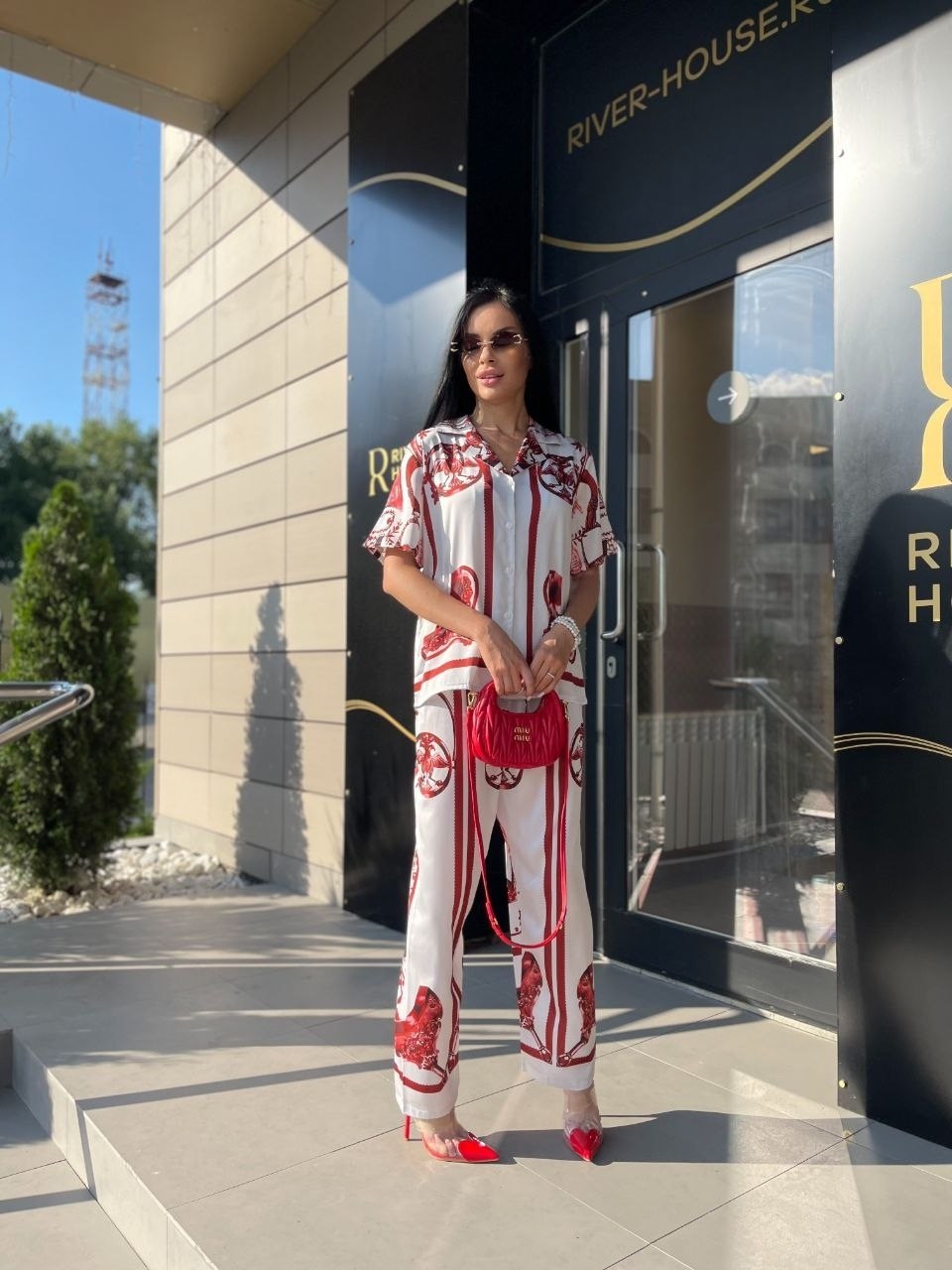 костюм с принтом,костюм,женские костюмы,женской одежды