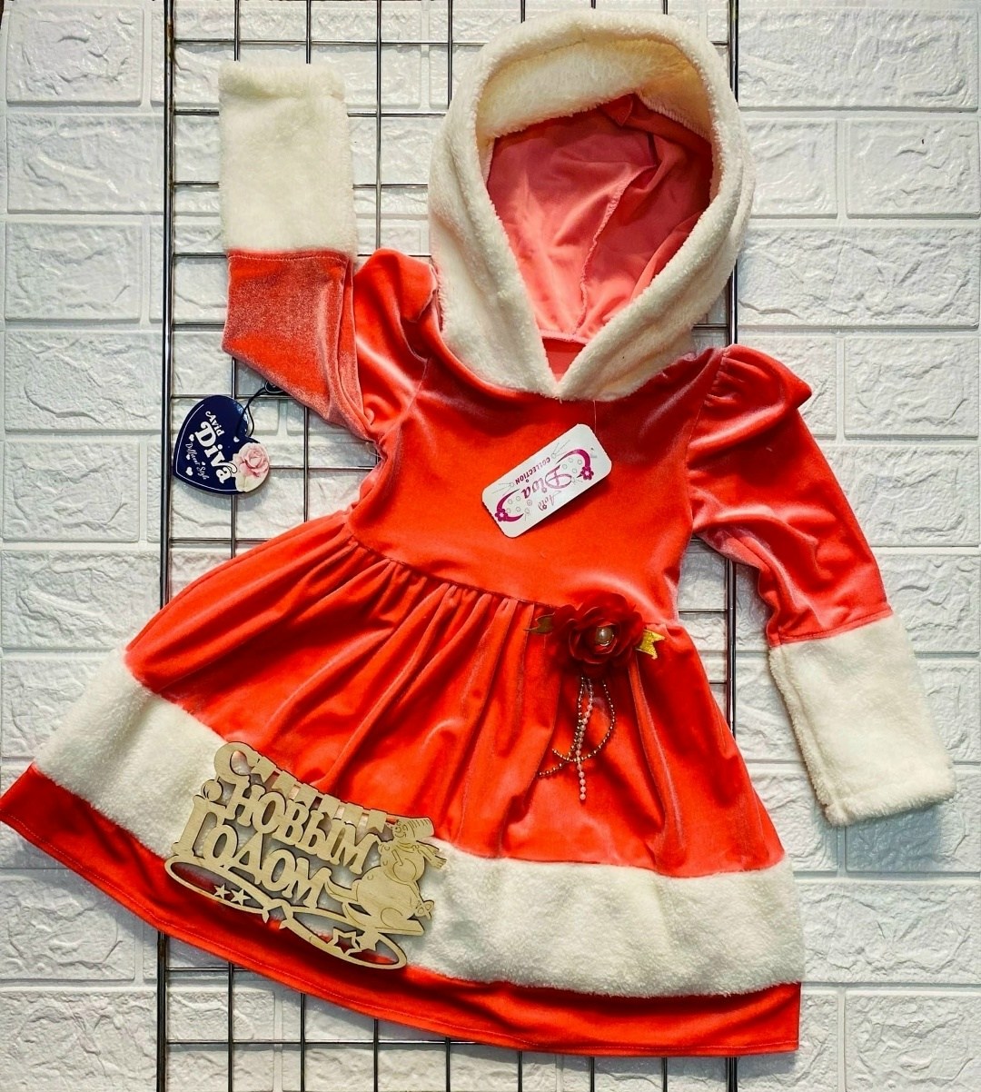 платье новогоднее,платье для девочки,платье для малыша,новогодний костюм,рождественское платье для маленьких девочек