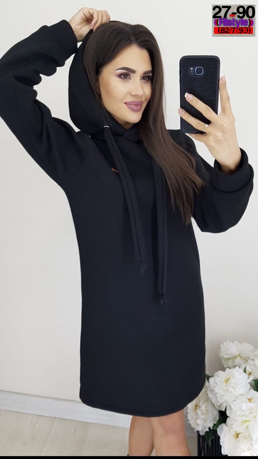 платье худи с капюшоном,платье толстовка женское,платье на флисе,платье с капюшоном,теплое платье с капюшоном