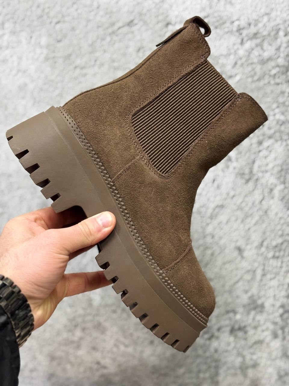 ,женские ботинки челси,ботинки челси reversal размер 40 коричневый,ботинки женские,замшевые ботинки демисезонные челси на платформе katyshev s